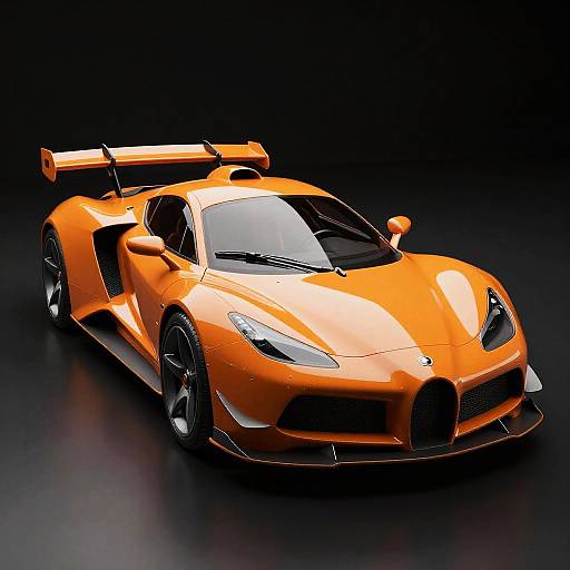 High Contrast Ariel Atom Digital Art