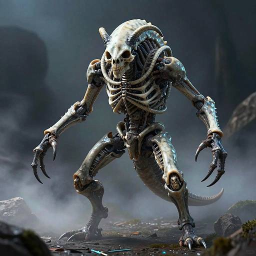 Bone-Fused Chitinous Marauder Art