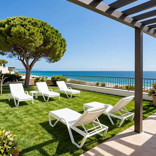 Luxurious Algarve Coastline Balcony View