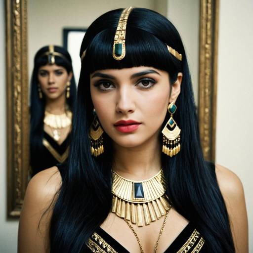 Realistic Cleopatra Costume Portrait