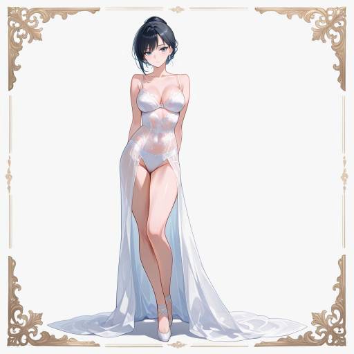 Elegant Tall Woman in Sensual Lingerie Elegant Tall Woman in Sensual Lingerie