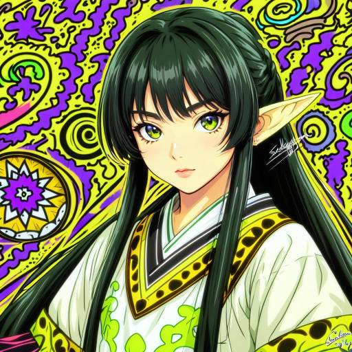 Illustration of Akari (raigou), original in the style of Sakiyamama