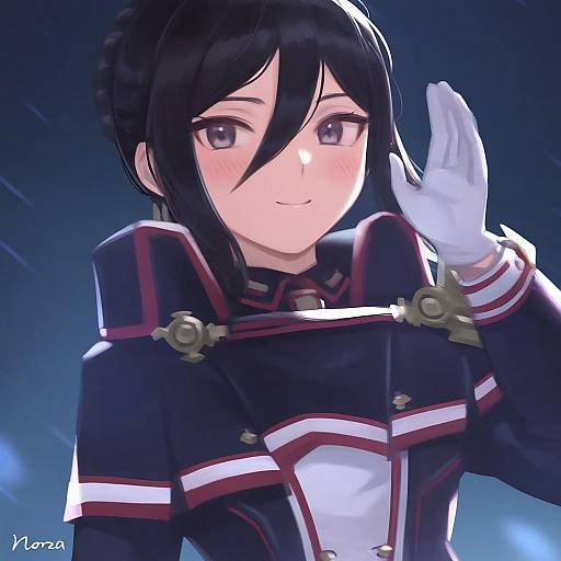 Illustration of Morag ladair (xenoblade), xenoblade chronicles (series) in the style of Norza