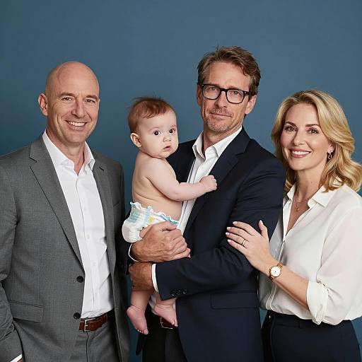 Family Moment: Joyful Interaction Photograph