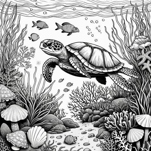 Playful Underwater Garden for Kids