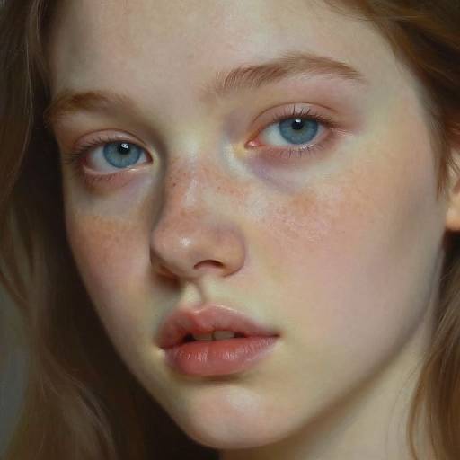 Ultrarealistic Ethereal Beauty Portrait