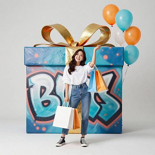 Vibrant Graffiti Street-Fashion TV Ad