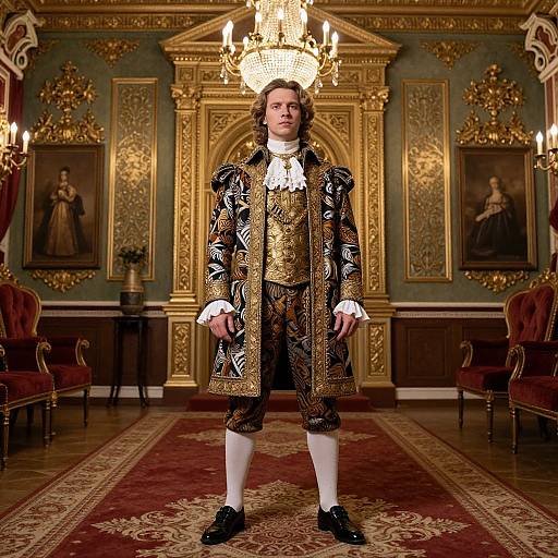 Man in Grand Kremlin Costume