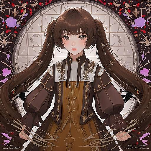 Illustration of Anise tatlin, tales of (series) in the style of Haruri