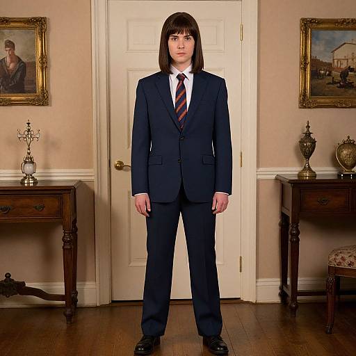 Man in Suit Inspired by Velma Movie