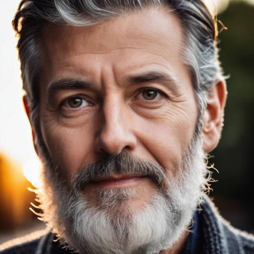 Hyper-Realistic Portrait of Thoughtful Man