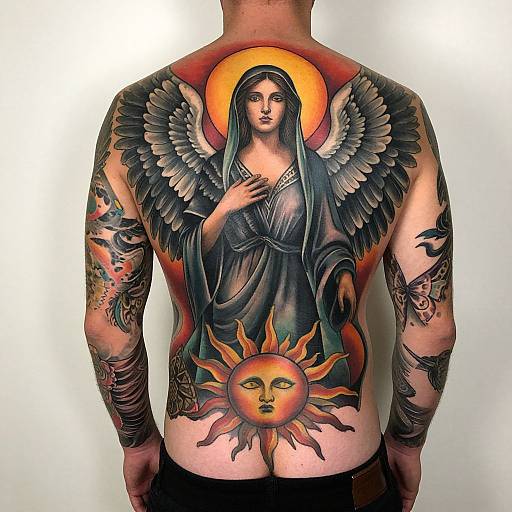 Vivid Full-Back Tattoo Showcase