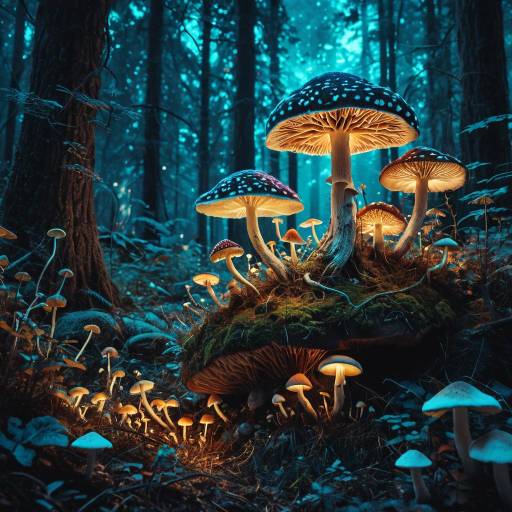 Enchanted Twilight Apothecary Mushrooms