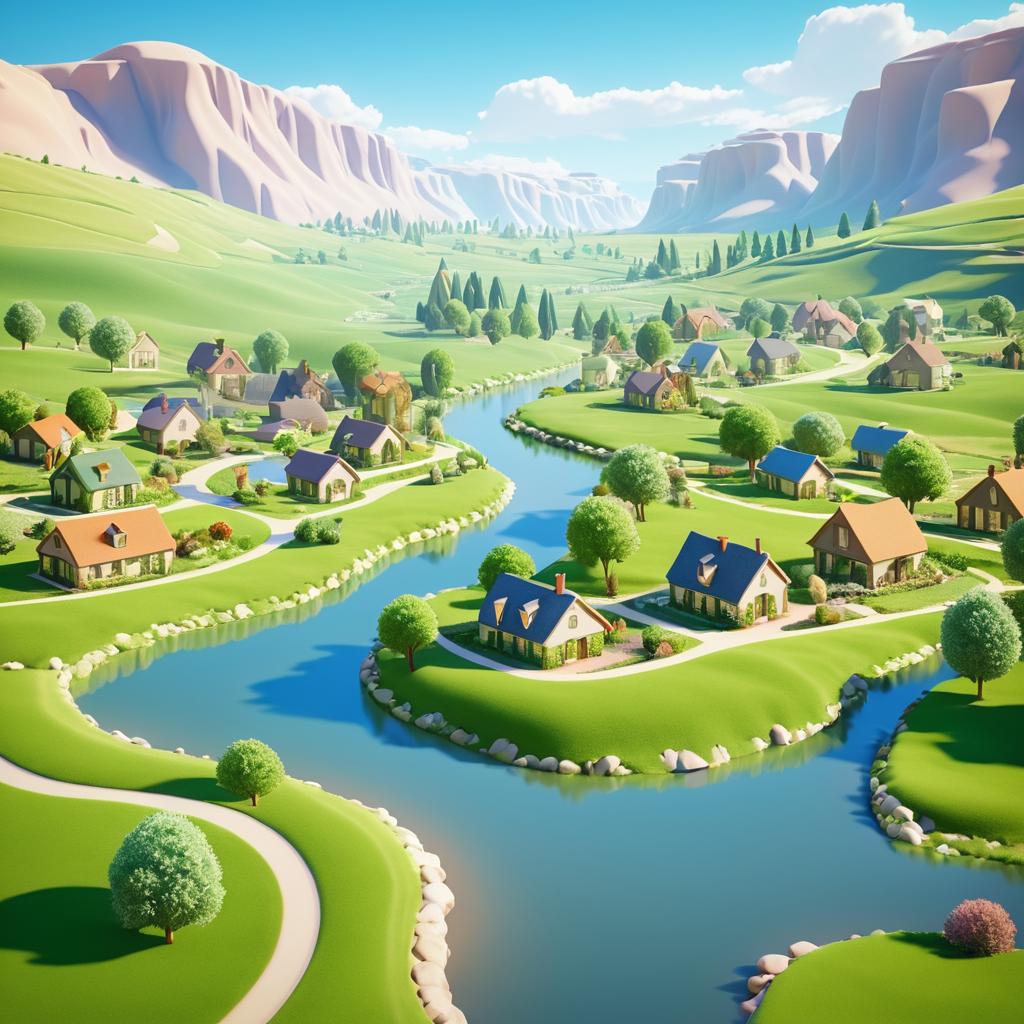 A Dreamy Landscape of Willow Creek