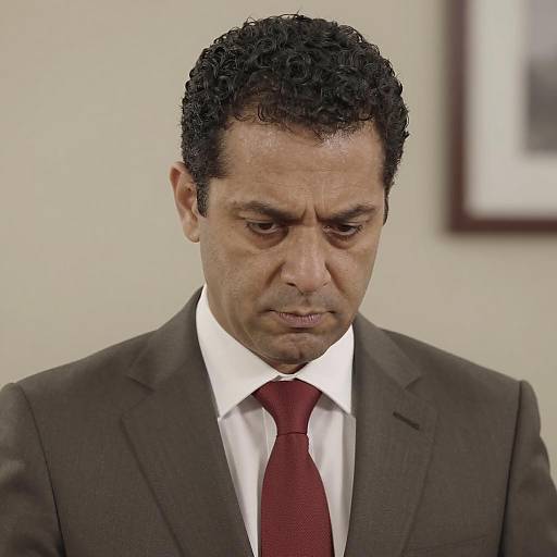 Serious Middle-Aged Man Portrait