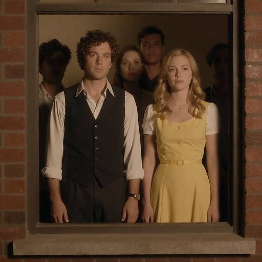 Dramatic Movie Poster With Group Scene