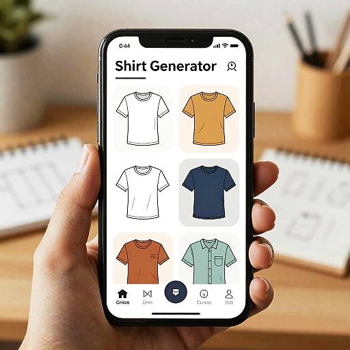 User-Friendly Shirt Generator Interface