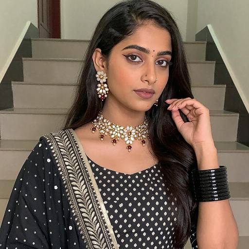 Elegant Portrait of a Young Woman