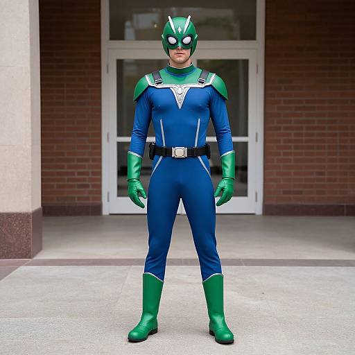 Man in Real Hero Costume