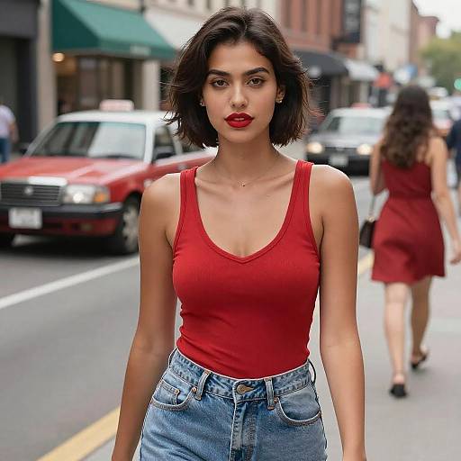 Urban Portrait of a Stylish Woman