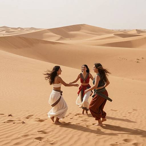 Whispered Secrets of Desert Dunes