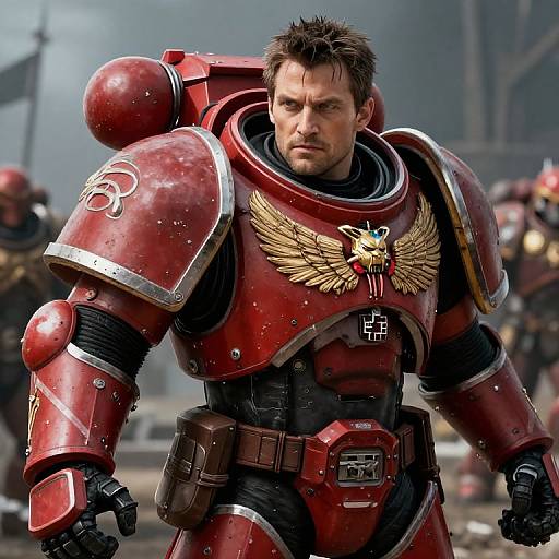 Henry Cavill as Warhammer 40000 Space Marine