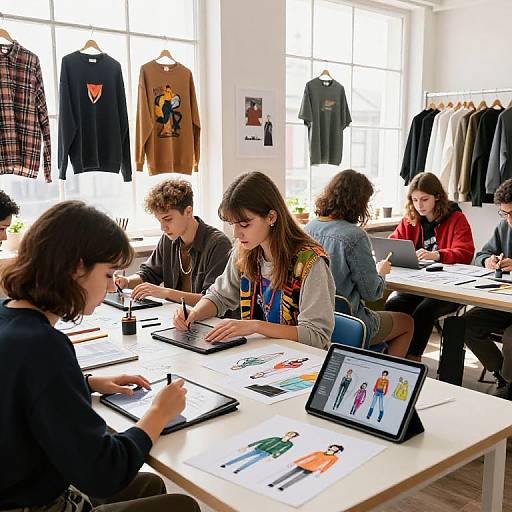 Urban Street Style Fashion Sketching