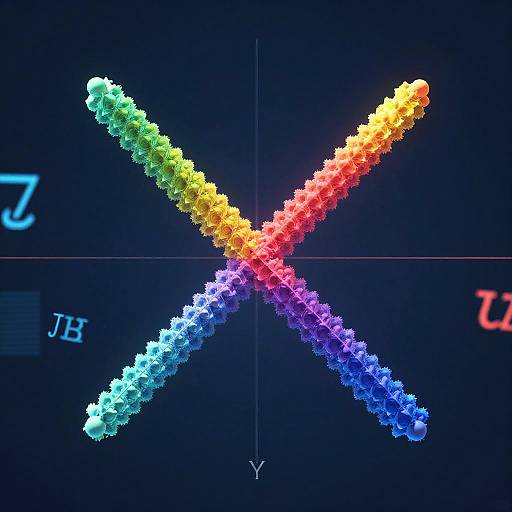 Abstract Cartesian Graph with Digital Elements