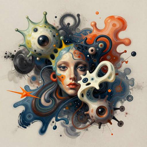 Abstract Surreal Growth and Transformation