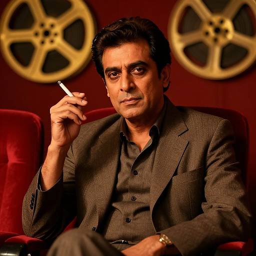 Vintage Portrait of Amrish Puri