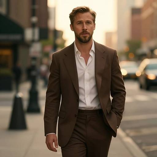 Ryan Gosling in Classic Hollywood Style
