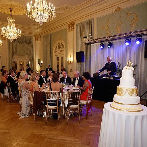 Elegant Birthday Ballroom Celebration