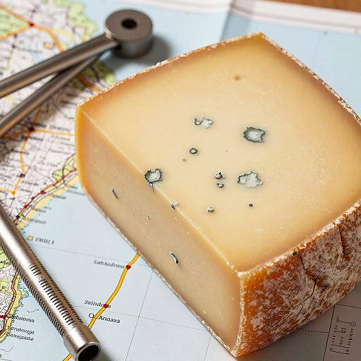 San Andreas Aged Cheese and Geology