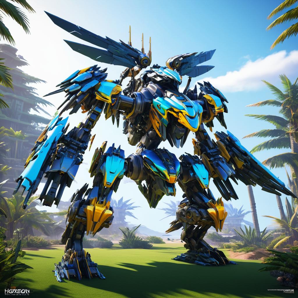 Mechanical Stormbird from Horizon Forbidden West