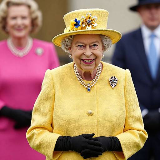 Queen's Bright Colorful Attire Explained