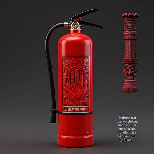Interstellar Galactic Totem Fire Extinguisher