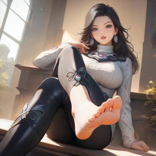 Barefoot Beauty in Lost Odyssey