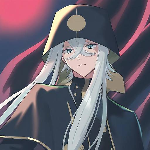 Illustration of Asclepius (fate), fate (series) in the style of Nagi ryou