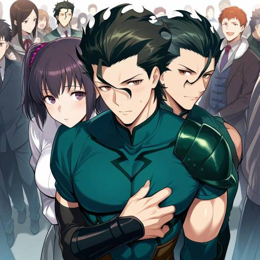 Dynamic Group of Fate Characters Together