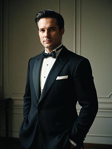 Man in Wedding Tuxedo