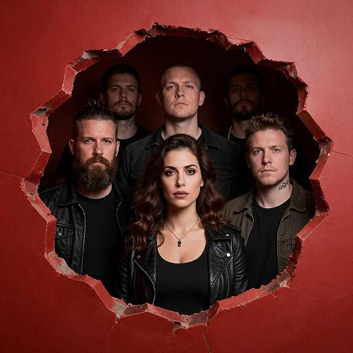 Dramatic Group Emergence from Red Abyss