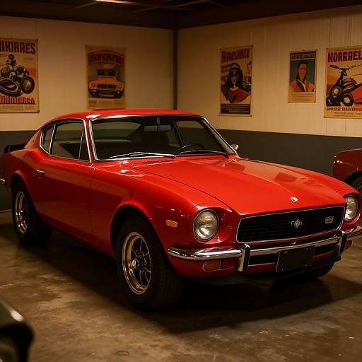 Vintage Z06 American Muscle Car