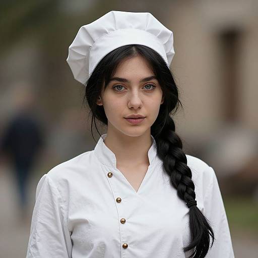 Realistic Medieval Baker Portrait