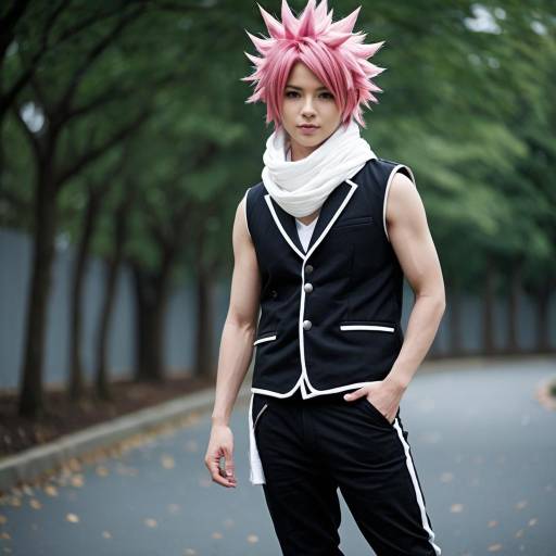 Bold Natsu Dragneel Cosplay Outfit