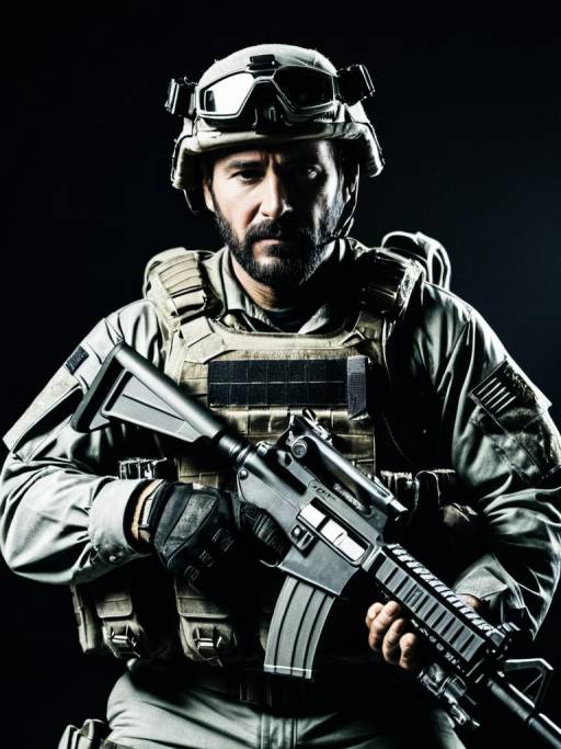 Seal Team Six Soldier Portrait