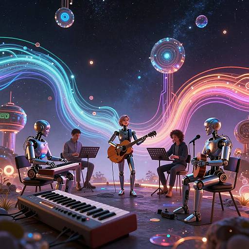 Tomita Style Sci-Fi Musical Universe