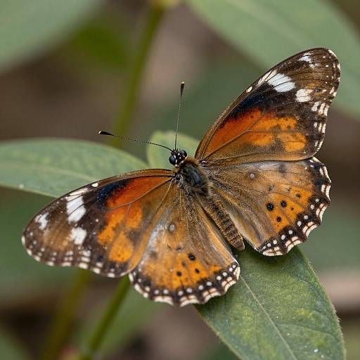 Realistic Fantasy Outdoor Butterfly Scene