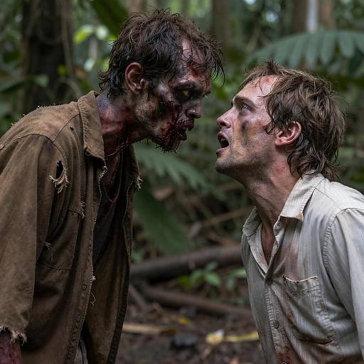 Terrifying Zombie Encounter in the Jungle