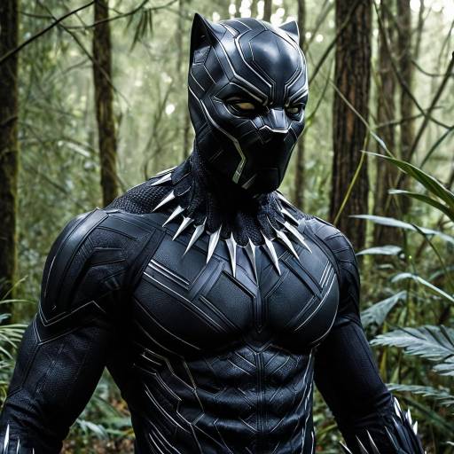 Black Panther in Forest