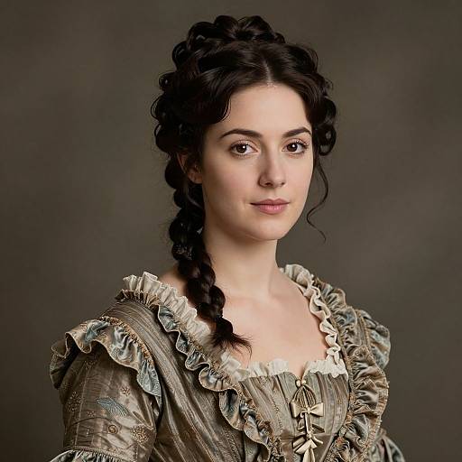 Regency Era Woman Portrait